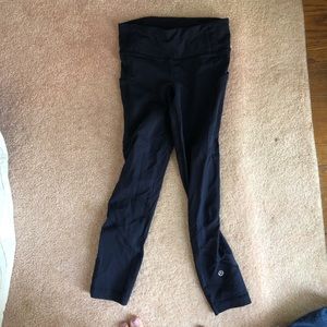 Navy lulu lemon leggings